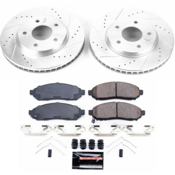 Picture of Power Stop 15-17 Chevrolet City Express Front Z23 Evolution Sport Brake Kit