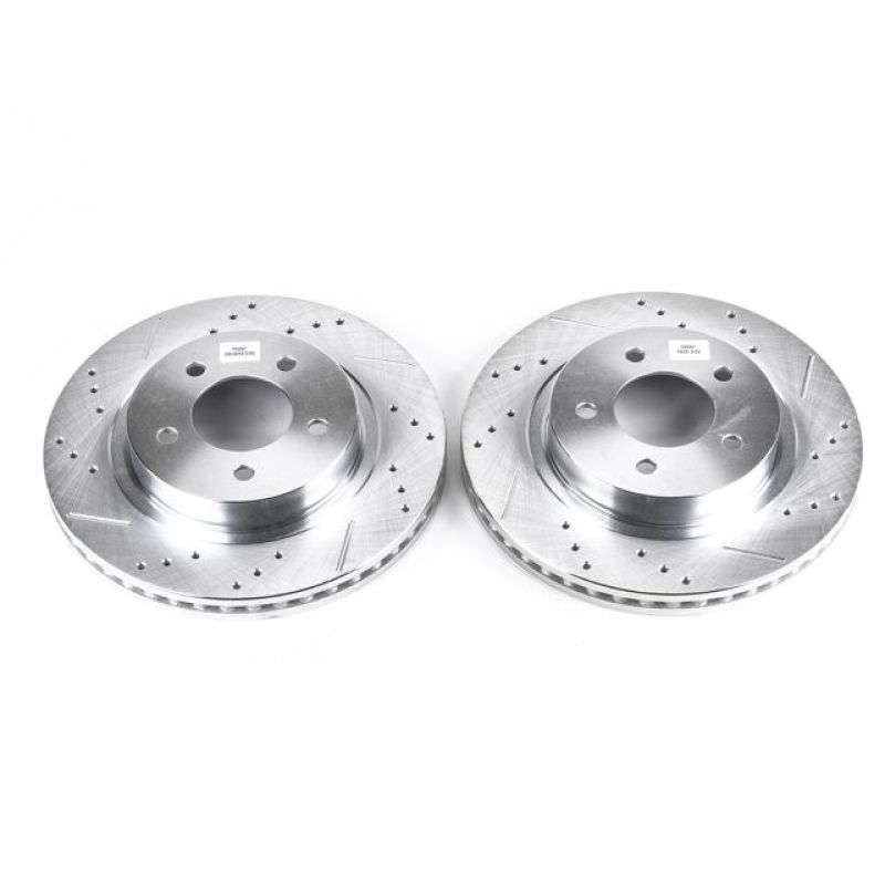 Picture of PowerStop PSB Evolution Drill/Slot Rotor Brake Rotors - AR8345XPR
