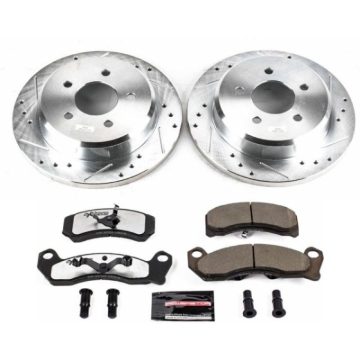 Picture of Power Stop 1993 Ford Mustang Front Z26 Street Warrior Brake Kit