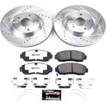 Picture of Power Stop 11-14 Honda Odyssey Front Z26 Street Warrior Brake Kit
