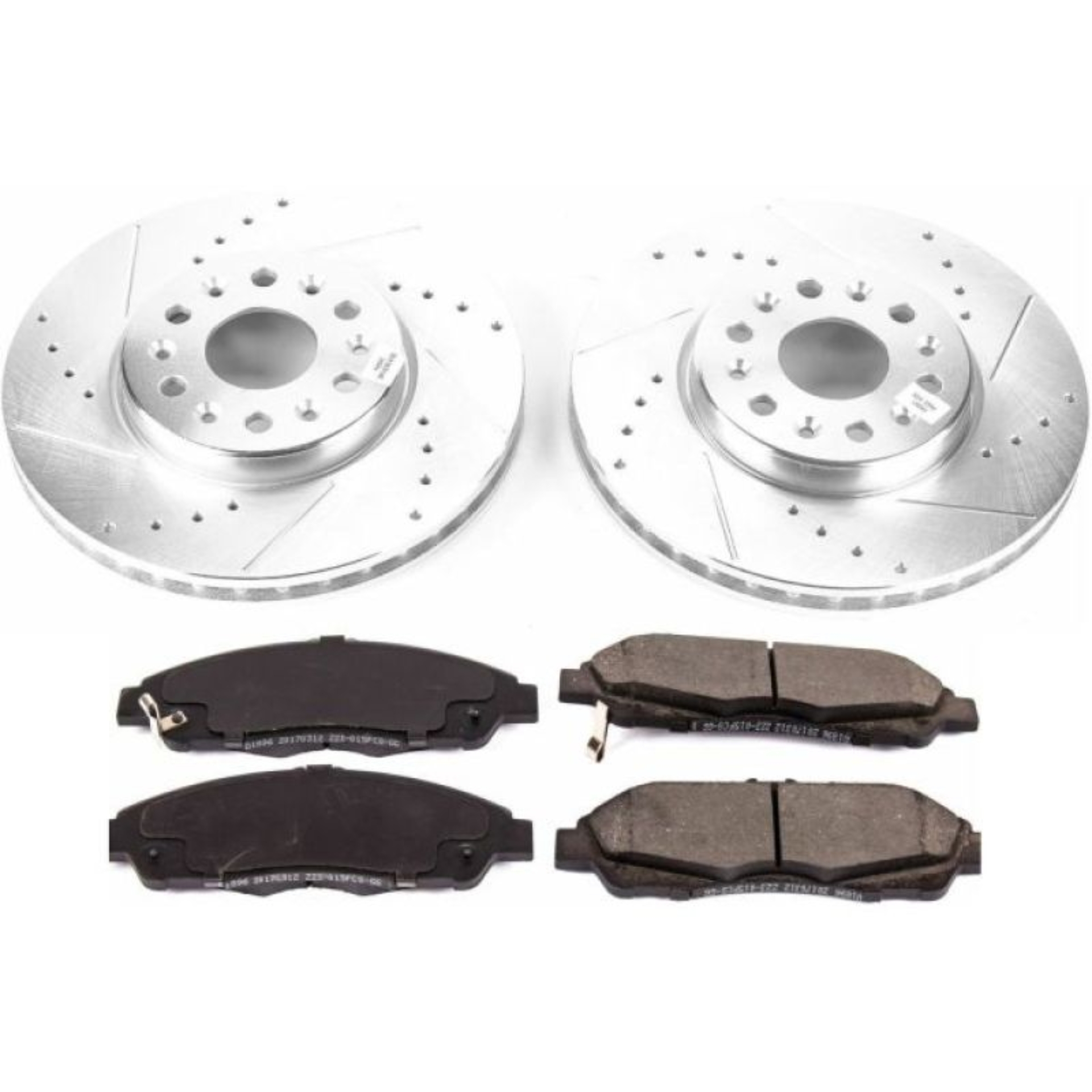 Picture of Power Stop 17-18 GMC Acadia Front Z23 Evolution Sport Brake Kit