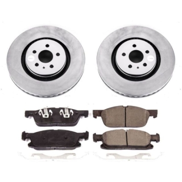 Picture of Power Stop 15-19 Ford Edge Front Z17 Evolution Geomet Coated Brake Kit