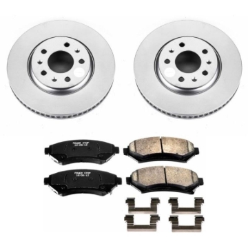 Picture of Power Stop 2004 Cadillac Seville Front Z17 Evolution Geomet Coated Brake Kit