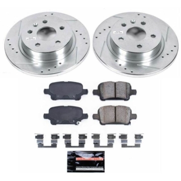 Picture of Power Stop 2016 Chevrolet Cruze Rear Z23 Evolution Sport Brake Kit