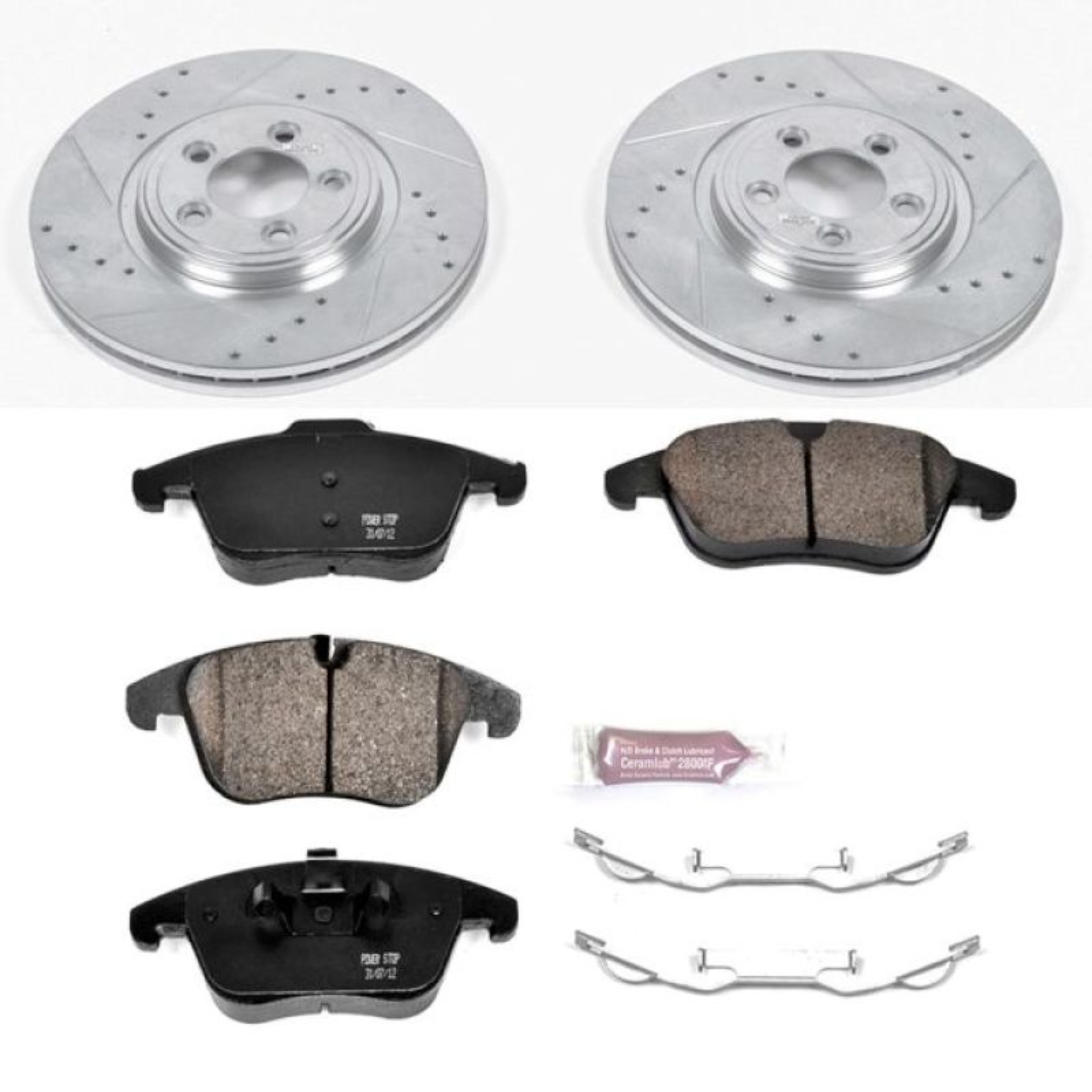 Picture of Power Stop 06-08 Jaguar S-Type Front Z23 Evolution Sport Brake Kit