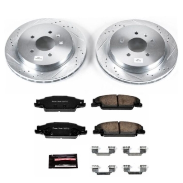 Picture of Power Stop 03-07 Cadillac CTS Rear Z23 Evolution Sport Brake Kit