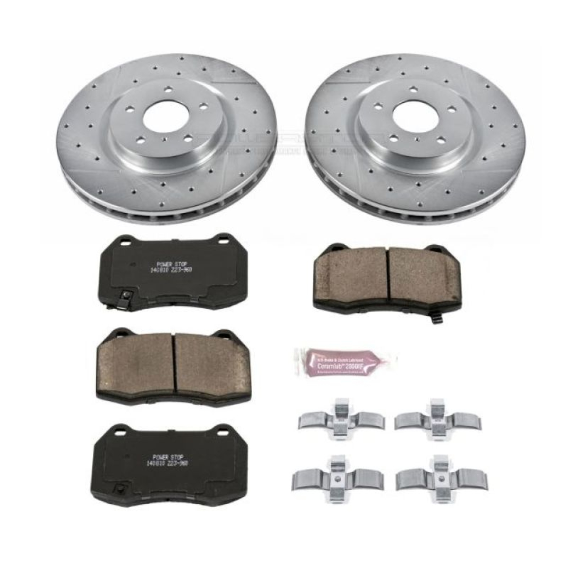 Picture of Power Stop 03-04 Infiniti G35 Front Z23 Evolution Sport Brake Kit