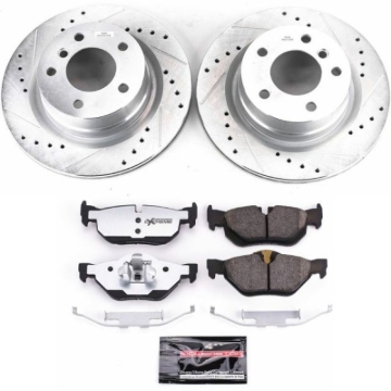 Picture of Power Stop 08-10 BMW 128i Rear Z26 Street Warrior Brake Kit