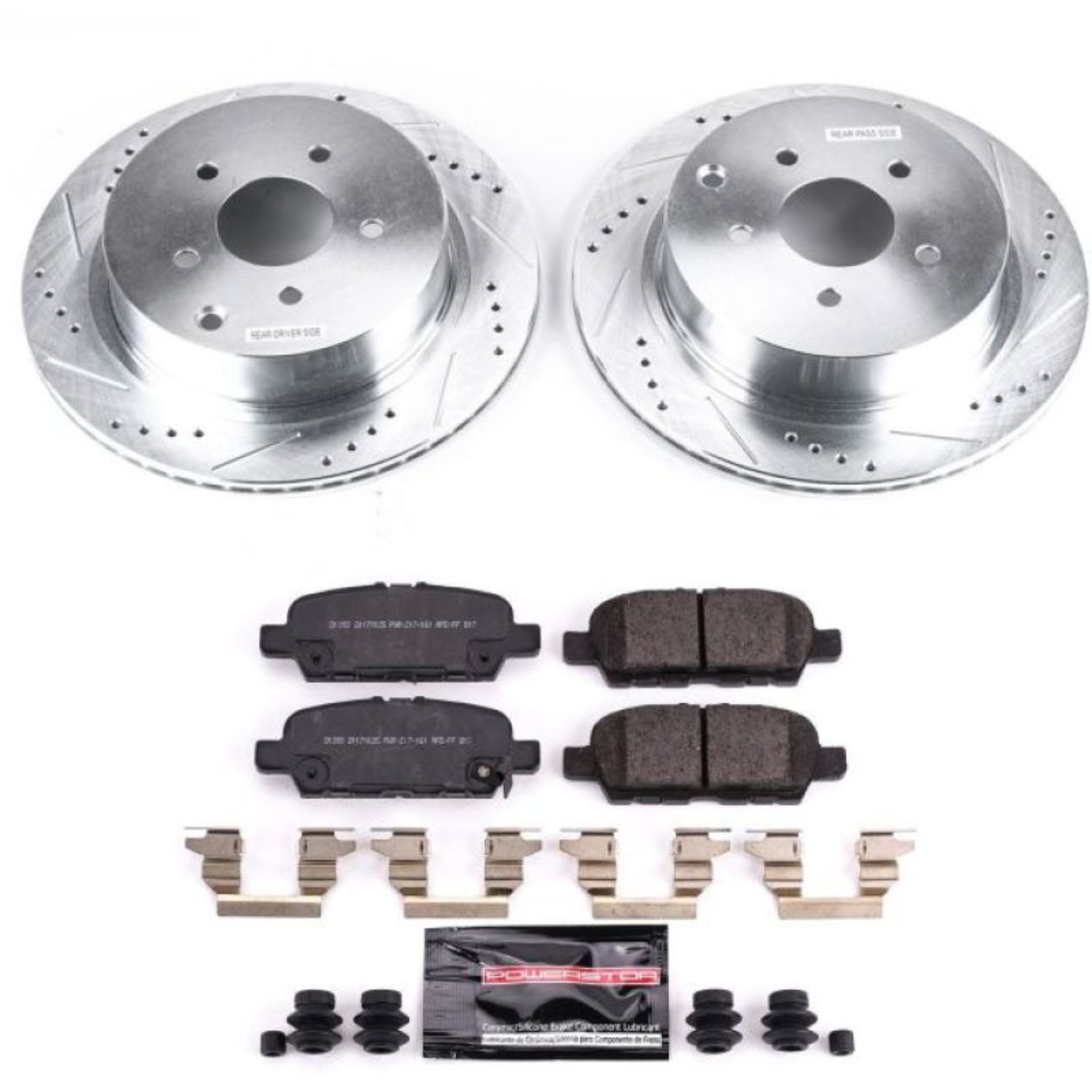 Picture of Power Stop 18-19 Infiniti Q50 Rear Z23 Evolution Sport Brake Kit