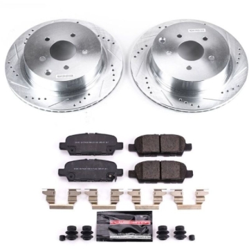 Picture of Power Stop 18-19 Infiniti Q50 Rear Z23 Evolution Sport Brake Kit
