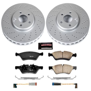 Picture of Power Stop 2006 Mercedes-Benz E500 Front Z23 Evolution Sport Coated Brake Kit
