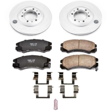 Picture of Power Stop 96-99 Acura SLX Front Z17 Evolution Geomet Coated Brake Kit