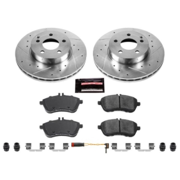 Picture of Power Stop 12-15 Mercedes-Benz C250 Front Z23 Evolution Sport Brake Kit