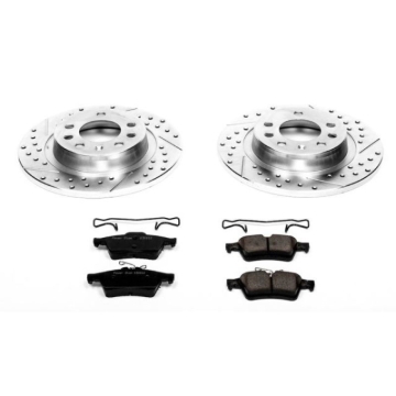 Picture of Power Stop 06-09 Pontiac Solstice Rear Z23 Evolution Sport Brake Kit