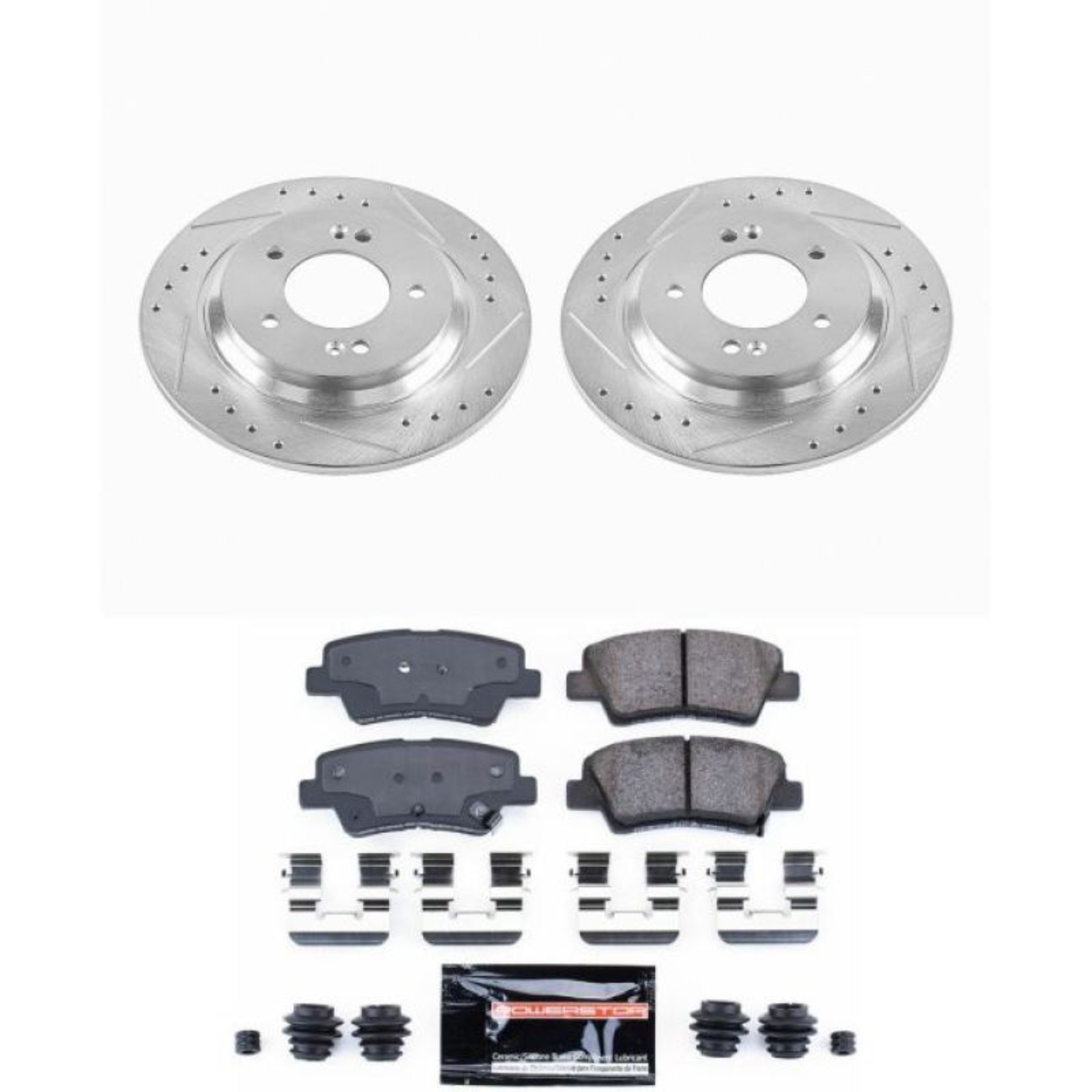 Picture of Power Stop 2015 Hyundai Sonata Rear Z23 Evolution Sport Brake Kit
