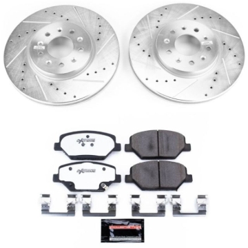Picture of Power Stop 16-18 Buick Envision Front Z26 Street Warrior Brake Kit