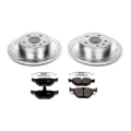Picture of Power Stop 99-10 Saab 9-5 Rear Z23 Evolution Sport Brake Kit