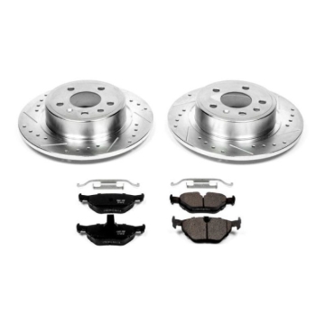 Picture of Power Stop 99-10 Saab 9-5 Rear Z23 Evolution Sport Brake Kit