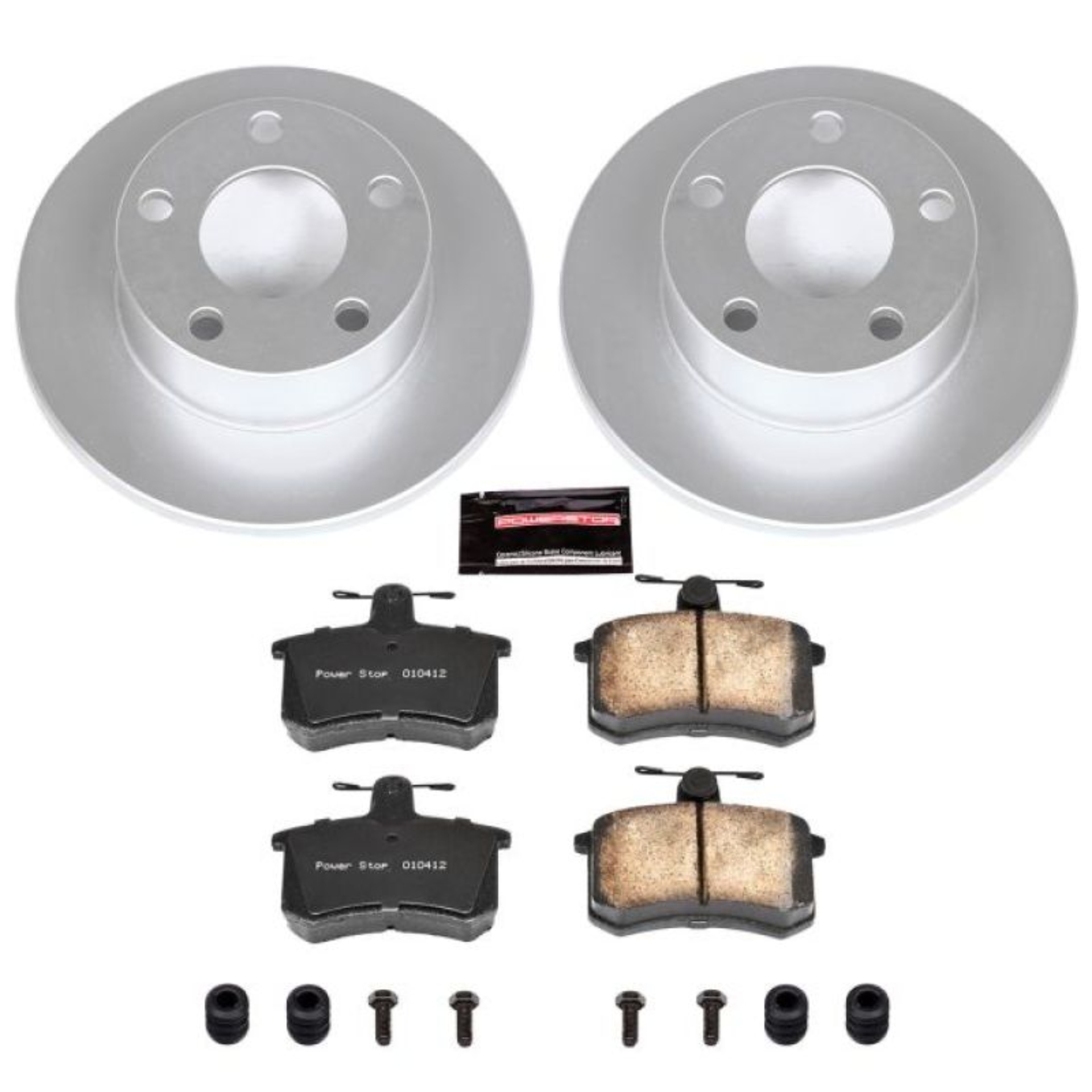 Picture of Power Stop 96-01 Audi A4 Quattro Rear Z23 Evolution Sport Coated Brake Kit