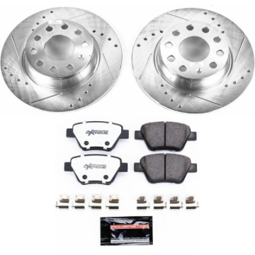 Picture of Power Stop 10-12 Audi A3 Rear Z26 Street Warrior Brake Kit