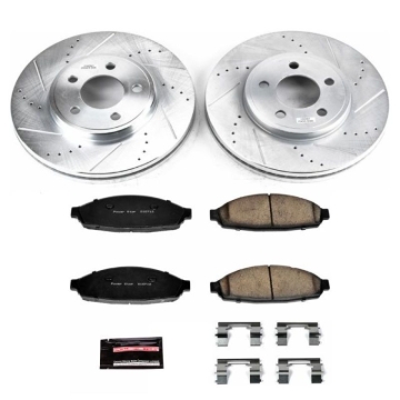 Picture of Power Stop 03-11 Ford Crown Victoria Front Z23 Evolution Sport Brake Kit