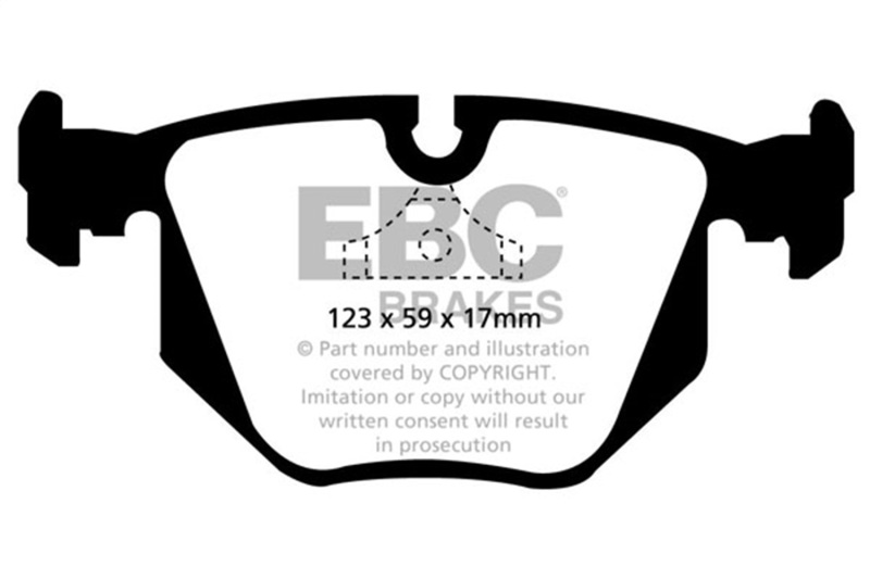 Picture of EBC Greenstuff Brake Pad Sets - DP2871