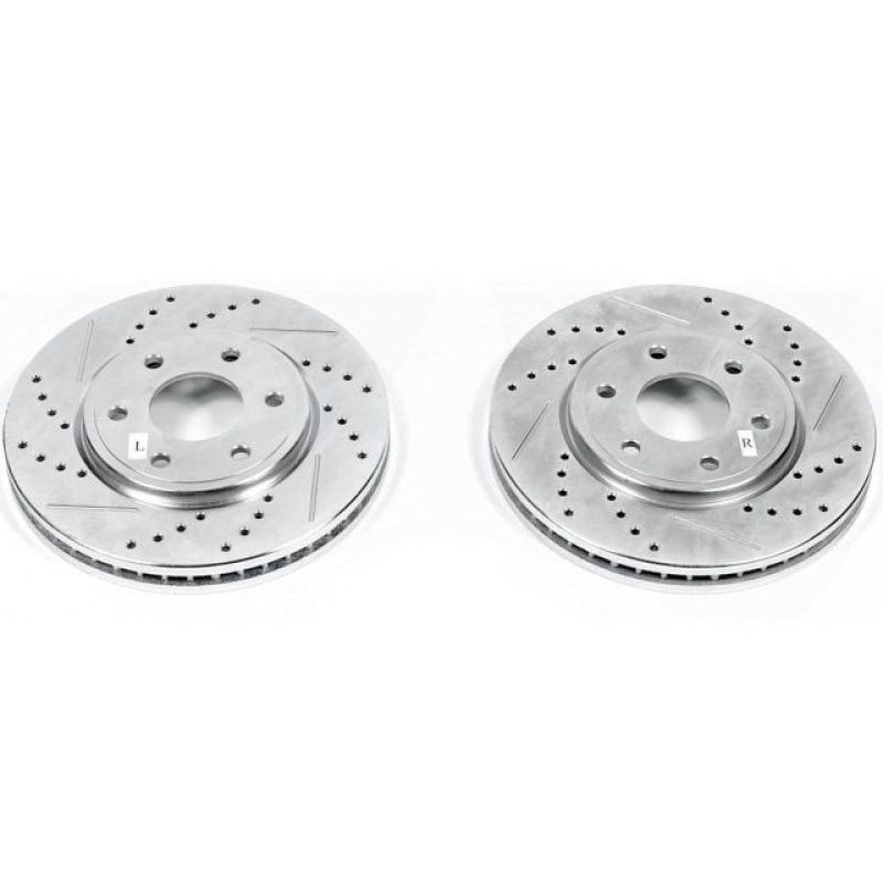 Picture of PowerStop PSB Evolution Drill/Slot Rotor Brake Rotors - JBR1166XPR