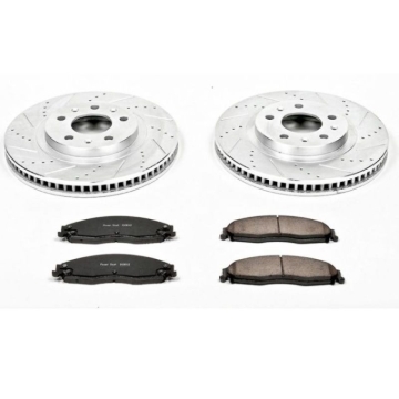 Picture of Power Stop 03-07 Cadillac CTS Front Z23 Evolution Sport Brake Kit