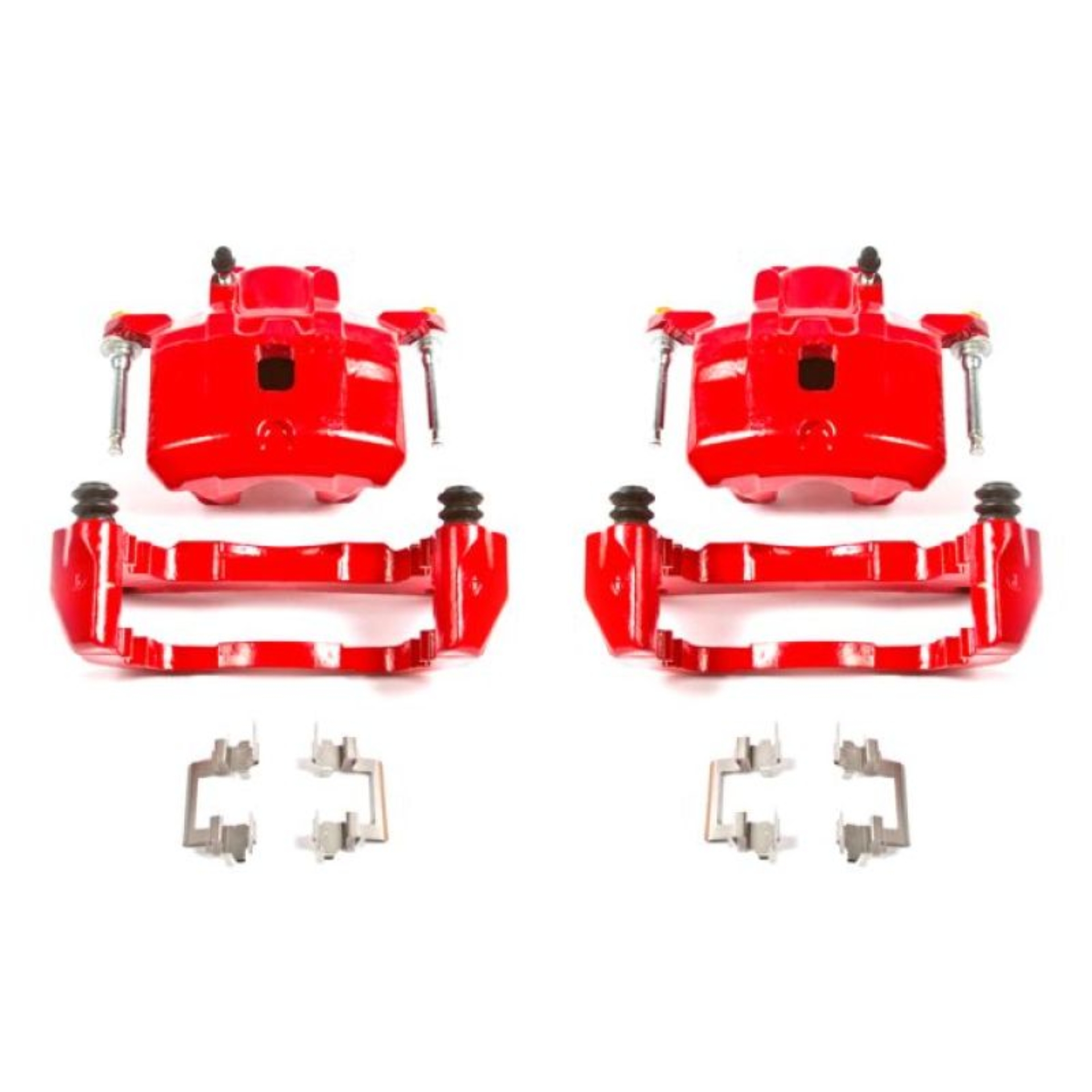 Picture of Power Stop 01-05 Chrysler Sebring Front Red Calipers w/Brackets - Pair