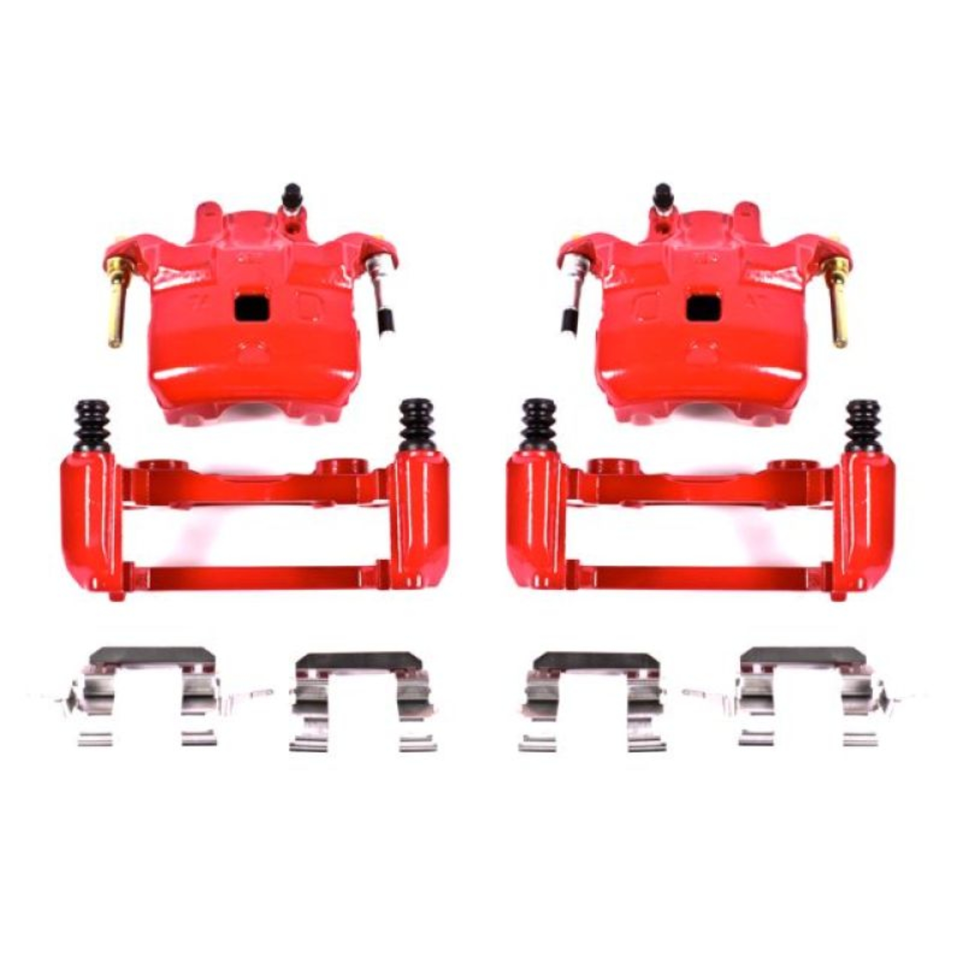 Picture of Power Stop 03-05 Infiniti G35 Front Red Calipers w/Brackets - Pair