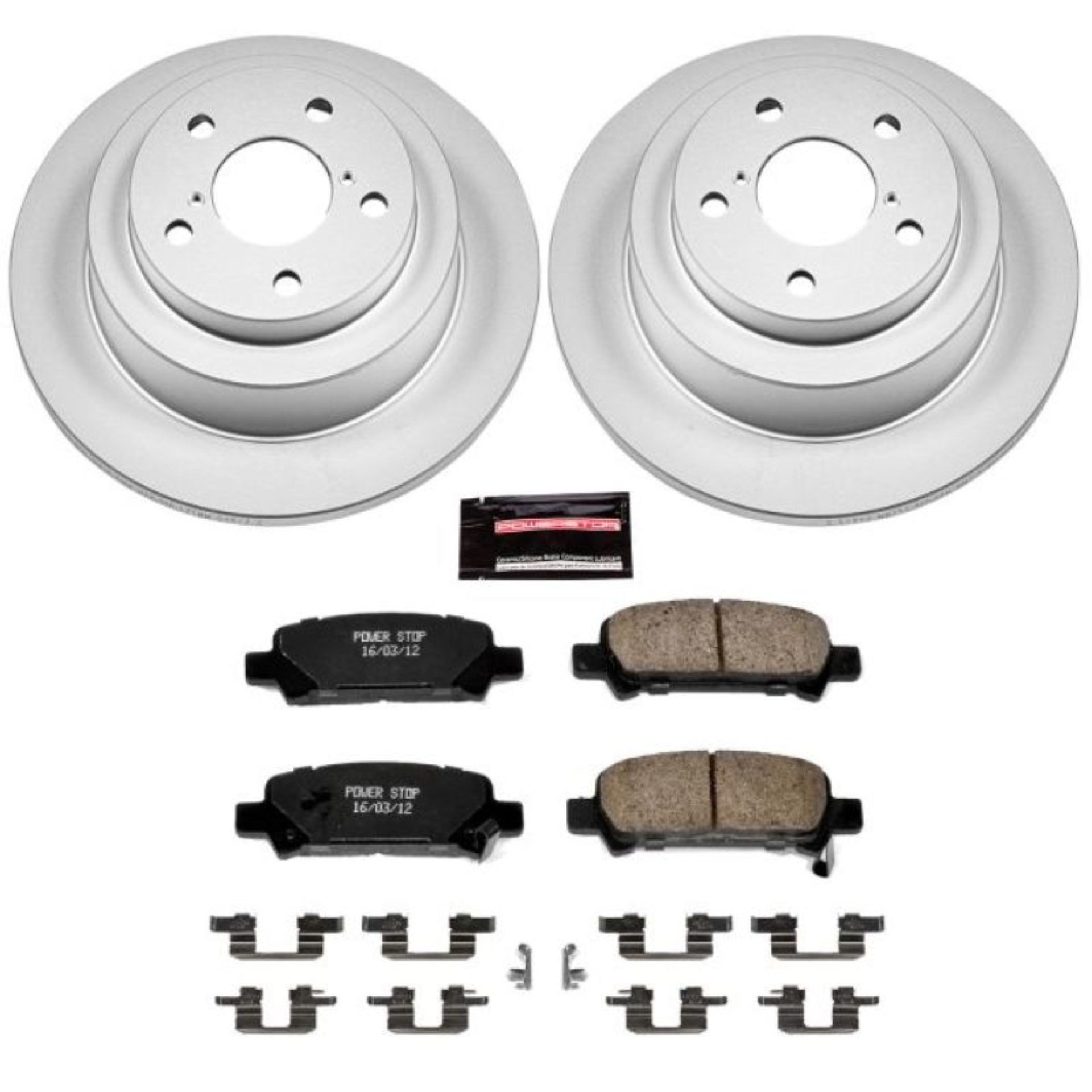 Picture of Power Stop 98-03 Subaru Forester Rear Z17 Evolution Geomet Coated Brake Kit