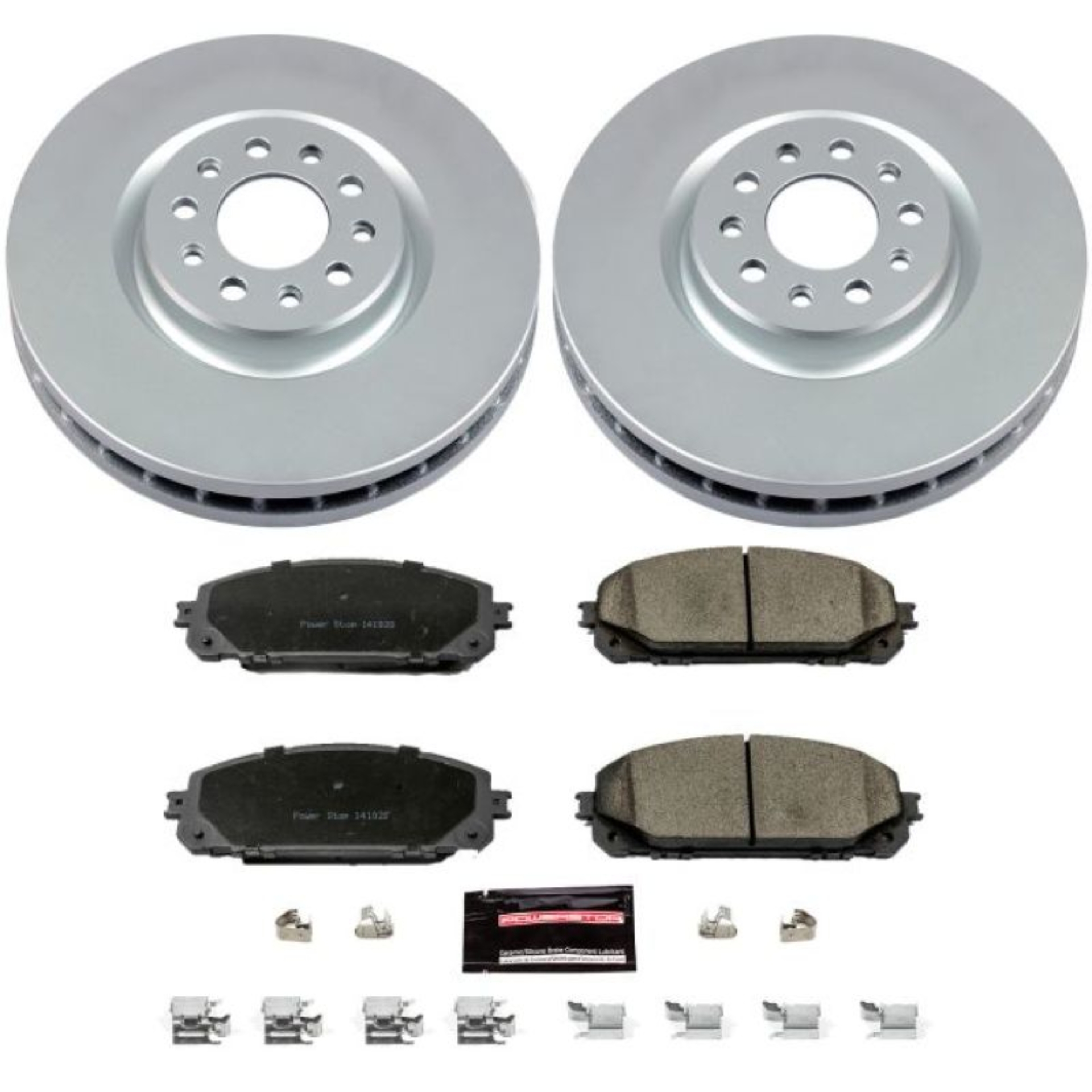 Picture of Power Stop 14-16 Jeep Cherokee Front Z17 Evolution Geomet Coated Brake Kit