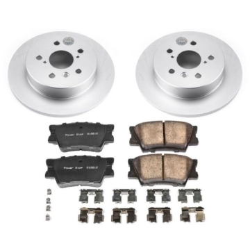 Picture of Power Stop 18-19 Toyota Camry Rear Z17 Evolution Geomet Coated Brake Kit
