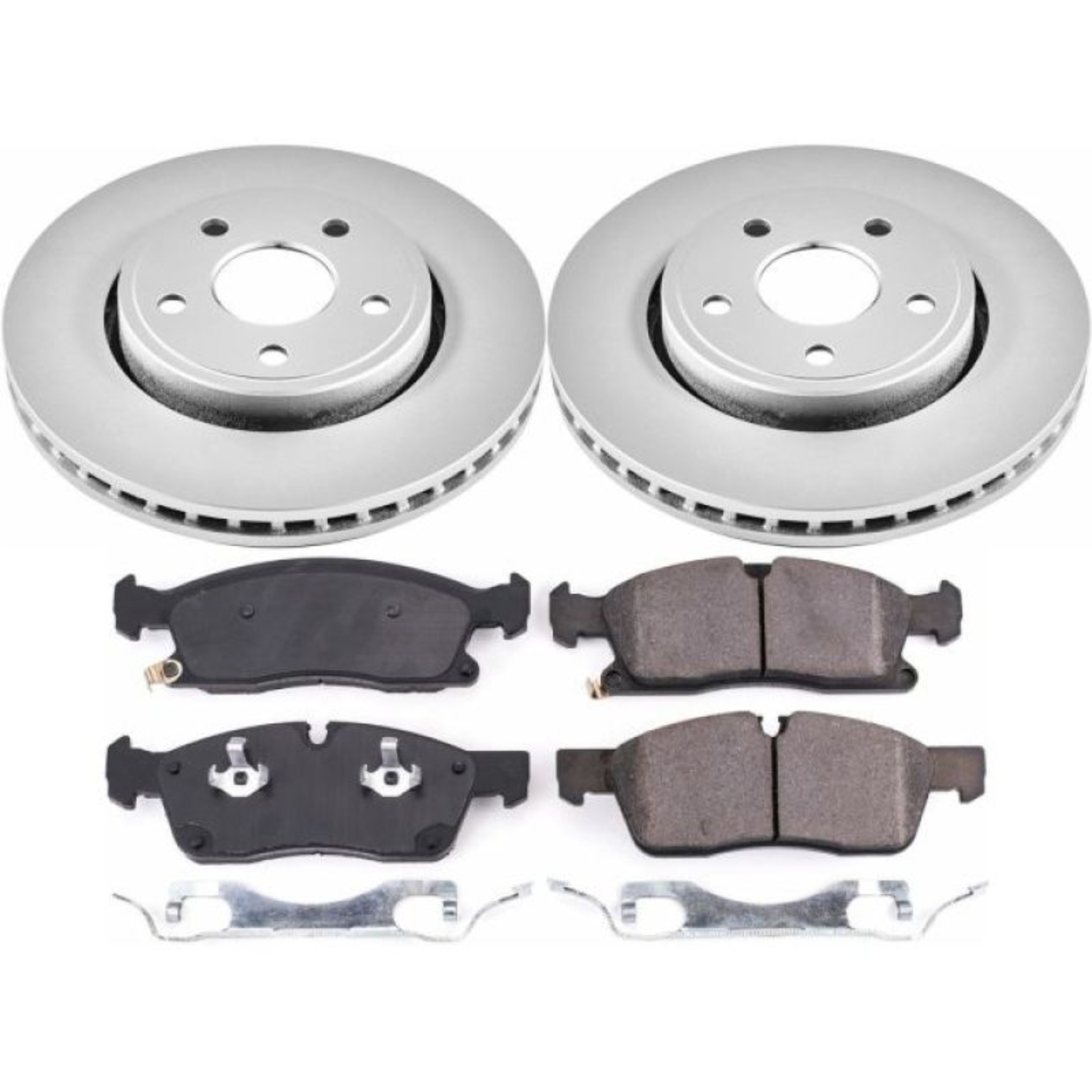 Picture of Power Stop 17-19 Jeep Grand Cherokee Front Z17 Evolution Geomet Coated Brake Kit