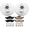 Picture of Power Stop 00-02 Dodge Dakota Front Z17 Evolution Geomet Coated Brake Kit