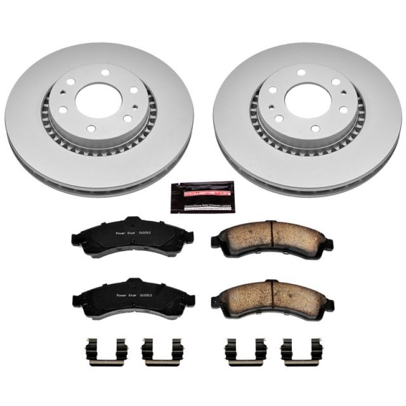Picture of Power Stop 04-05 Buick Rainier Front Z17 Evolution Geomet Coated Brake Kit