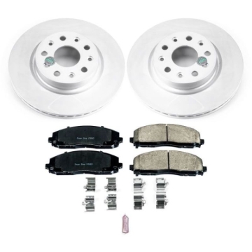 Picture of Power Stop 18-19 Jeep Wrangler Front Z17 Evolution Geomet Coated Brake Kit