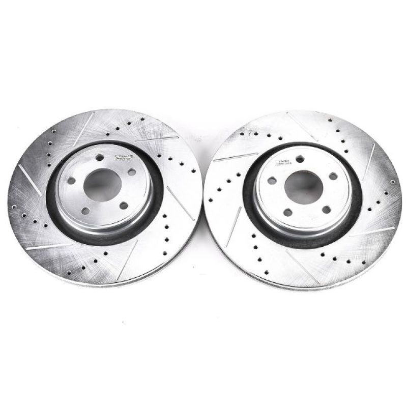 Picture of PowerStop PSB Evolution Drill/Slot Rotor Brake Rotors - AR85176XPR