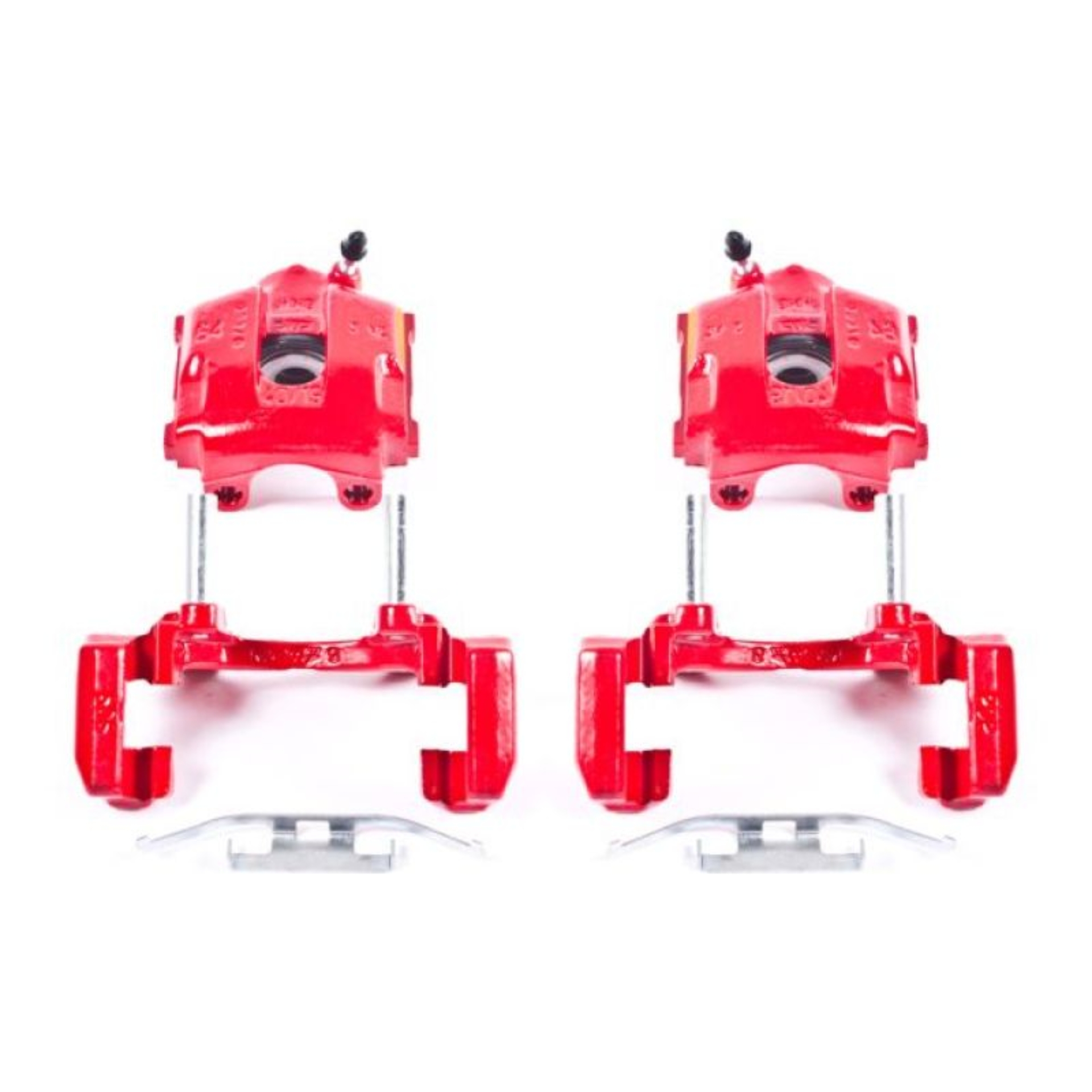 Picture of Power Stop 01-05 BMW 320i Rear Red Calipers w/Brackets - Pair
