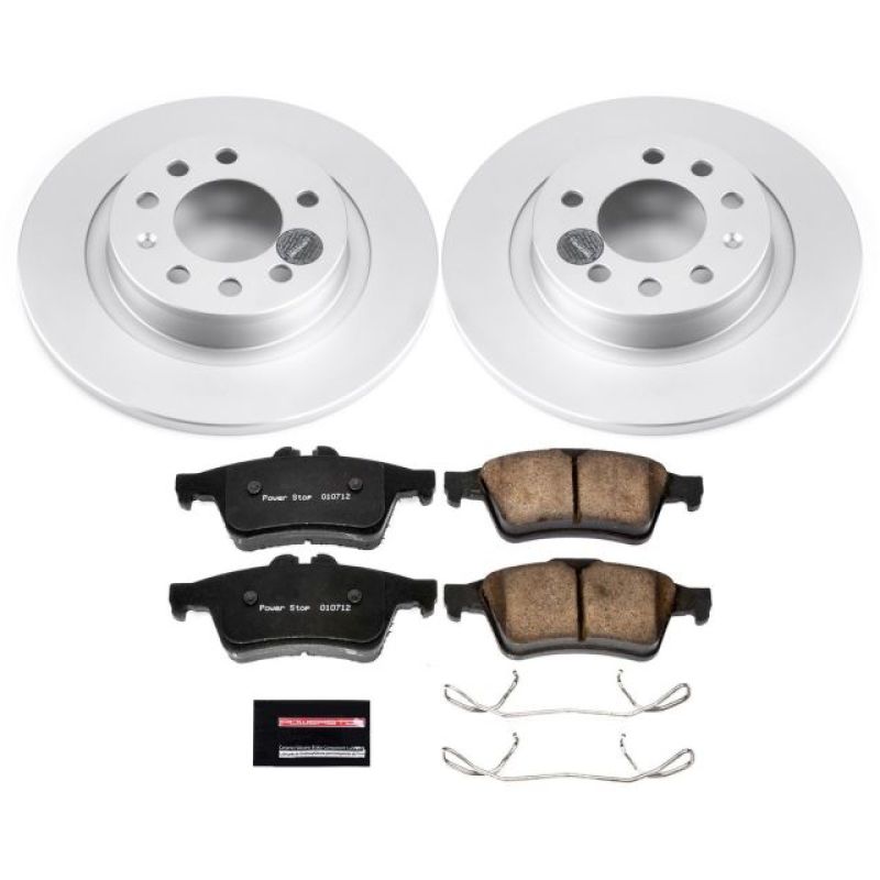 Picture of Power Stop 06-09 Pontiac Solstice Rear Z17 Evolution Geomet Coated Brake Kit