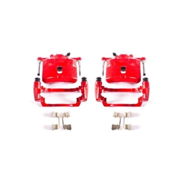 Picture of Power Stop 01-05 Acura EL Front Red Calipers w/Brackets - Pair