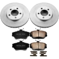 Picture of Power Stop 1995 Ford Taurus Front Z17 Evolution Geomet Coated Brake Kit