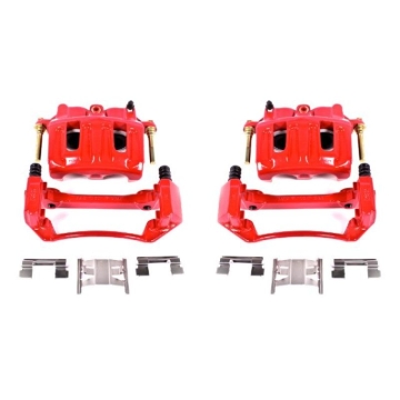 Picture of Power Stop 99-03 Ford F-150 Front Red Calipers w/Brackets - Pair