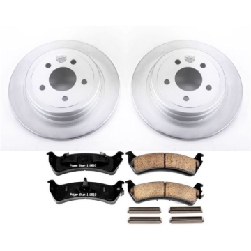 Picture of Power Stop 2003 Ford Explorer Sport Rear Z17 Evolution Geomet Coated Brake Kit