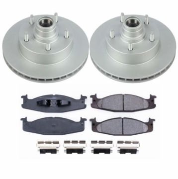 Picture of Power Stop 2003 Ford E-150 Front Z17 Evolution Geomet Coated Brake Kit