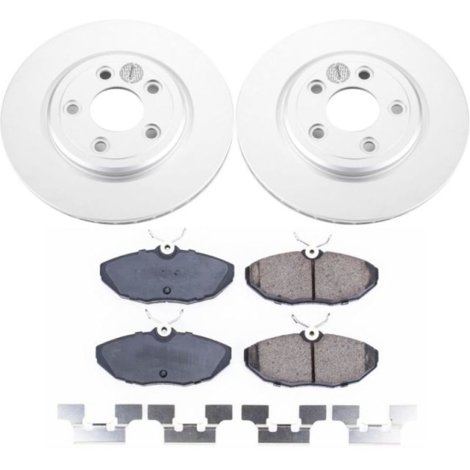 Picture of Power Stop 2005 Jaguar Vanden Plas Rear Z17 Evolution Geomet Coated Brake Kit
