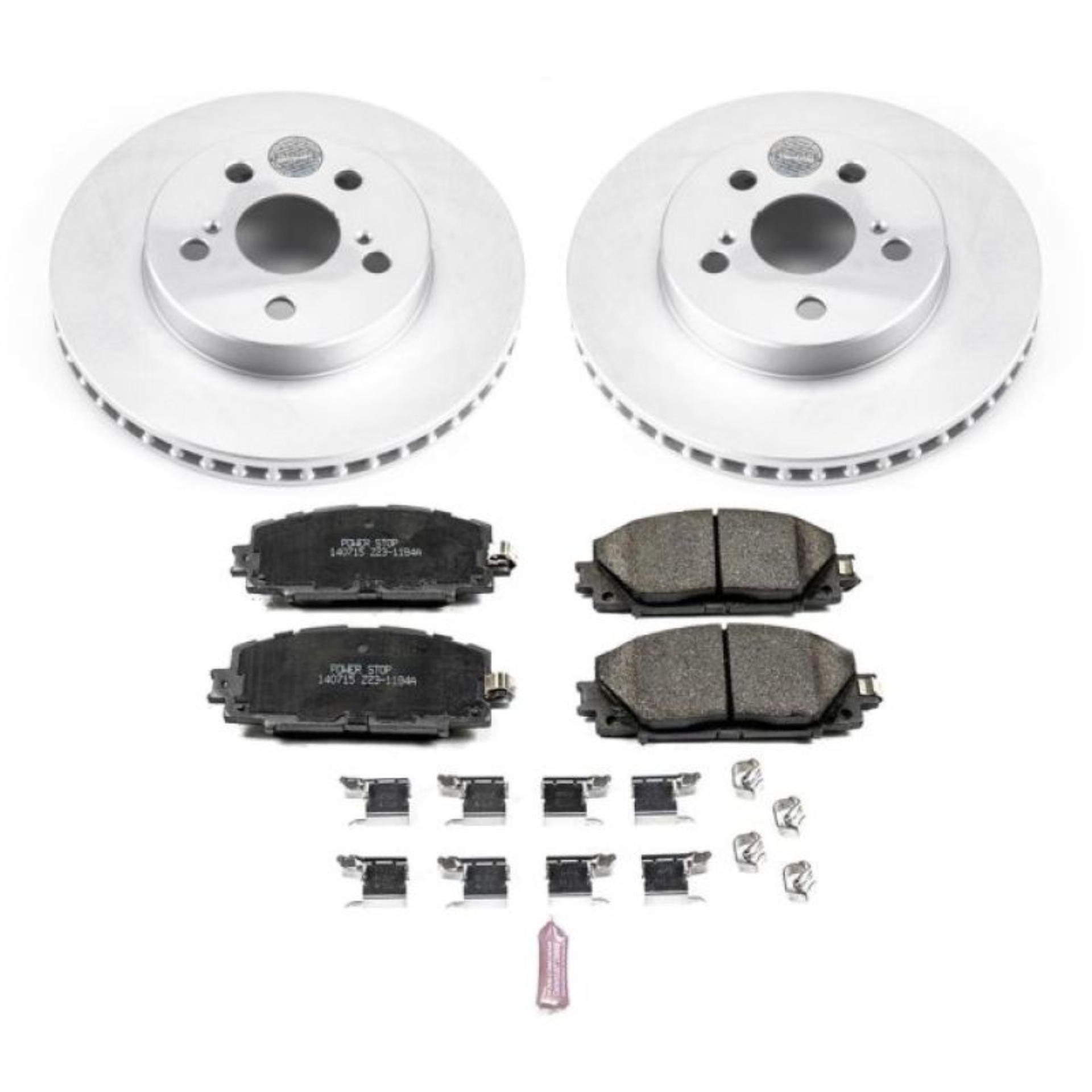 Picture of Power Stop 16-18 Toyota Prius Front Z17 Evolution Geomet Coated Brake Kit