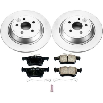 Picture of Power Stop 15-19 Ford Edge Rear Z17 Evolution Geomet Coated Brake Kit