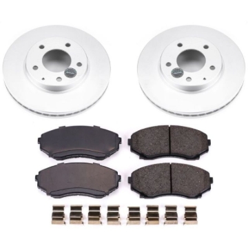 Picture of Power Stop 00-06 Mazda MPV Front Z17 Evolution Geomet Coated Brake Kit