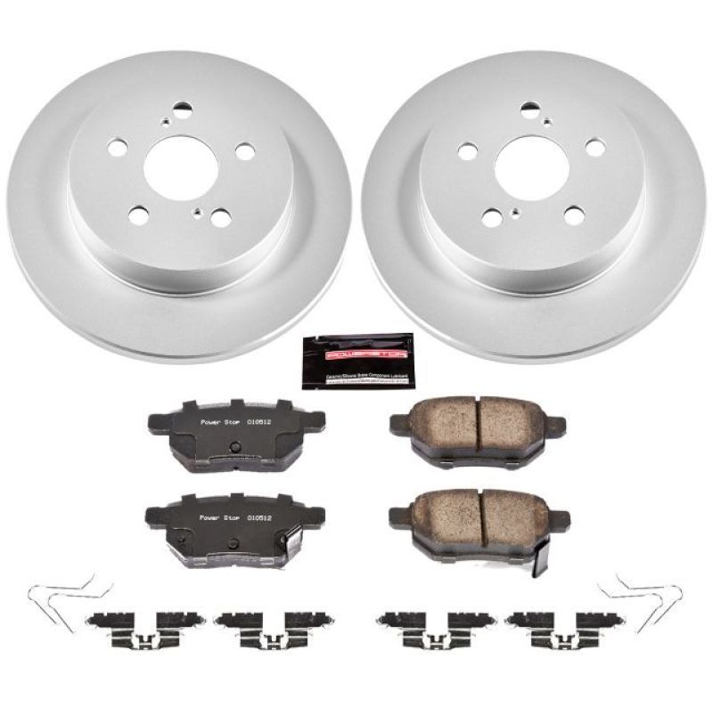 Picture of Power Stop 11-17 Lexus CT200h Rear Z17 Evolution Geomet Coated Brake Kit